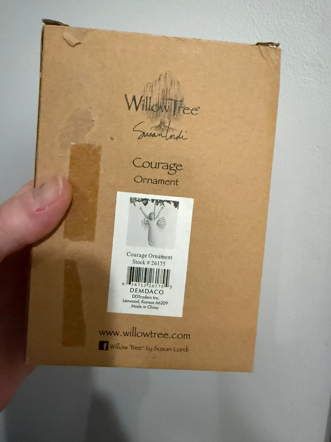Willow Tree Courage Ornament by Susan Lordi - photo 4