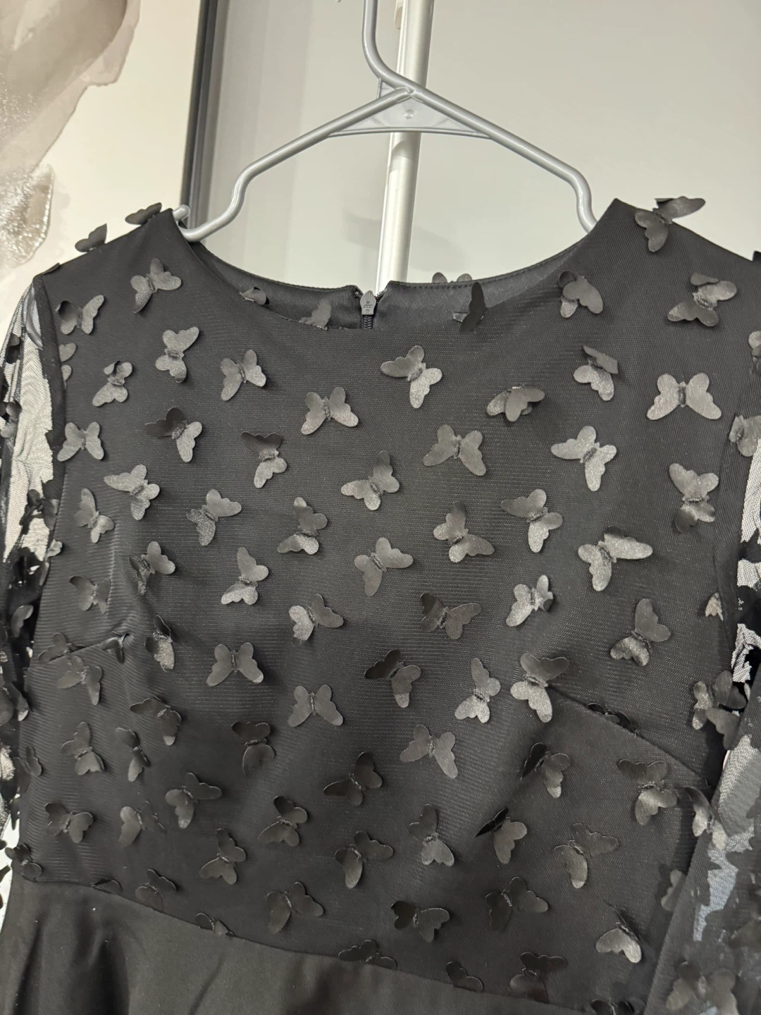 Black Dress with Butterfly size M - photo 3