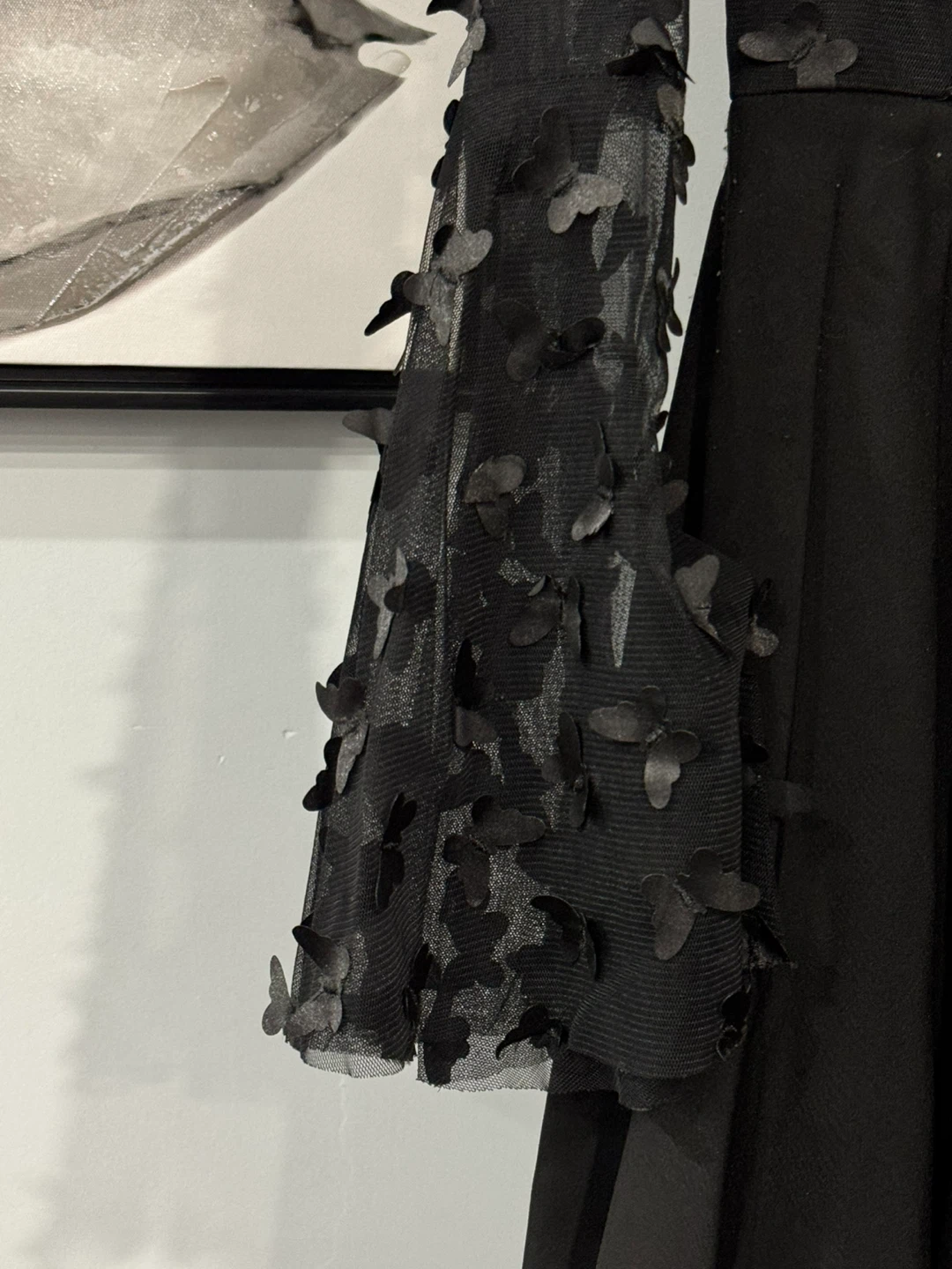 Black Dress with Butterfly size M - photo 4