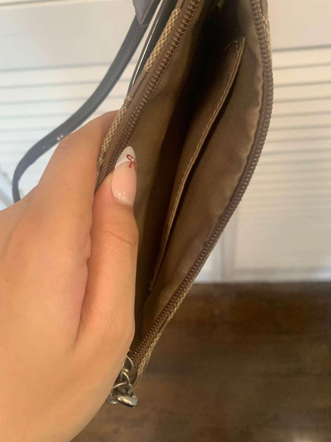 Coach Monogram Wristlet Pouch - photo 5