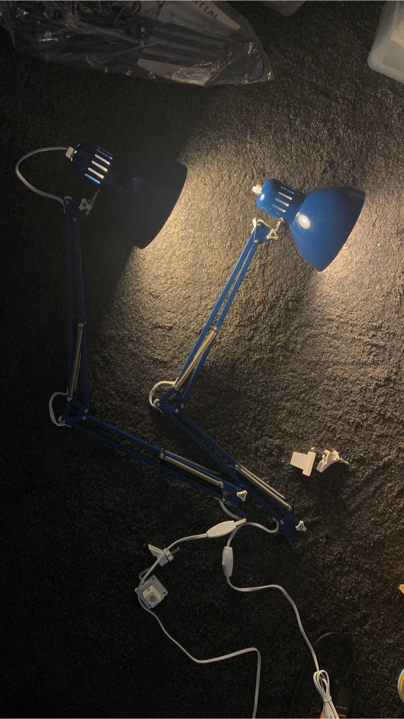 IKEA Tertial Lamp - blue