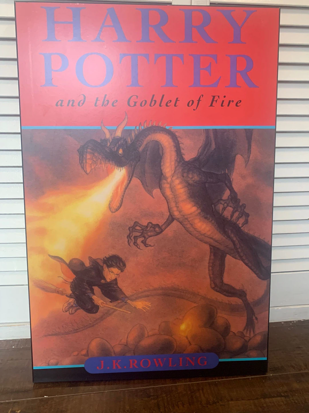 Vintage Collectors Harry Potter and the Goblet of Fire Book