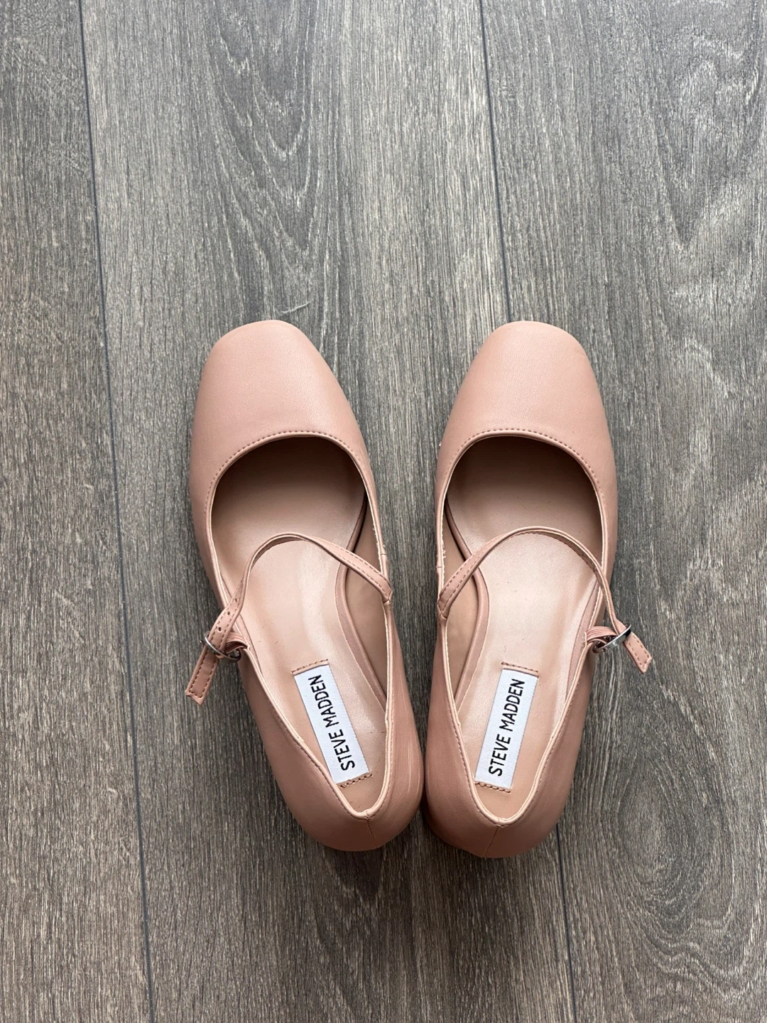 Steve Madden Pink Mary Jane Heels Size 7