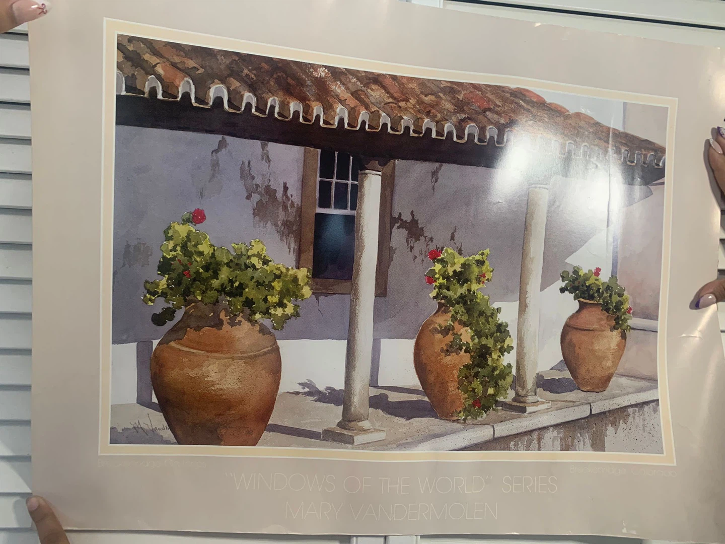 Art Print "Windows of the World" Series by Mary Vandermolen