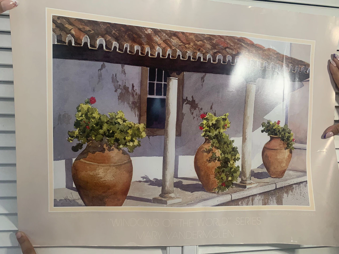 Art Print "Windows of the World" Series by Mary Vandermolen - photo 2