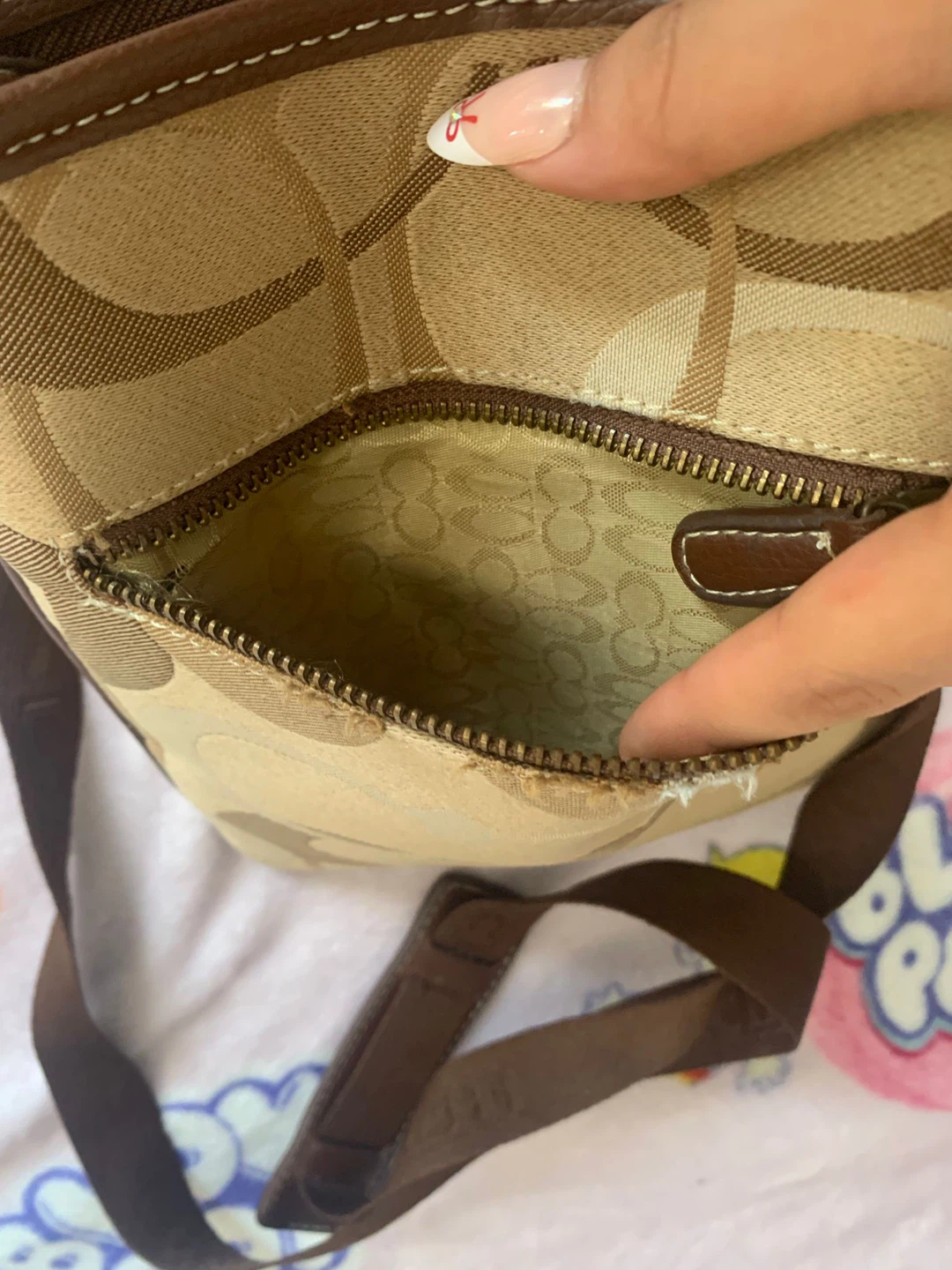 Coach Signature C Monogram Crossbody Bag - photo 4
