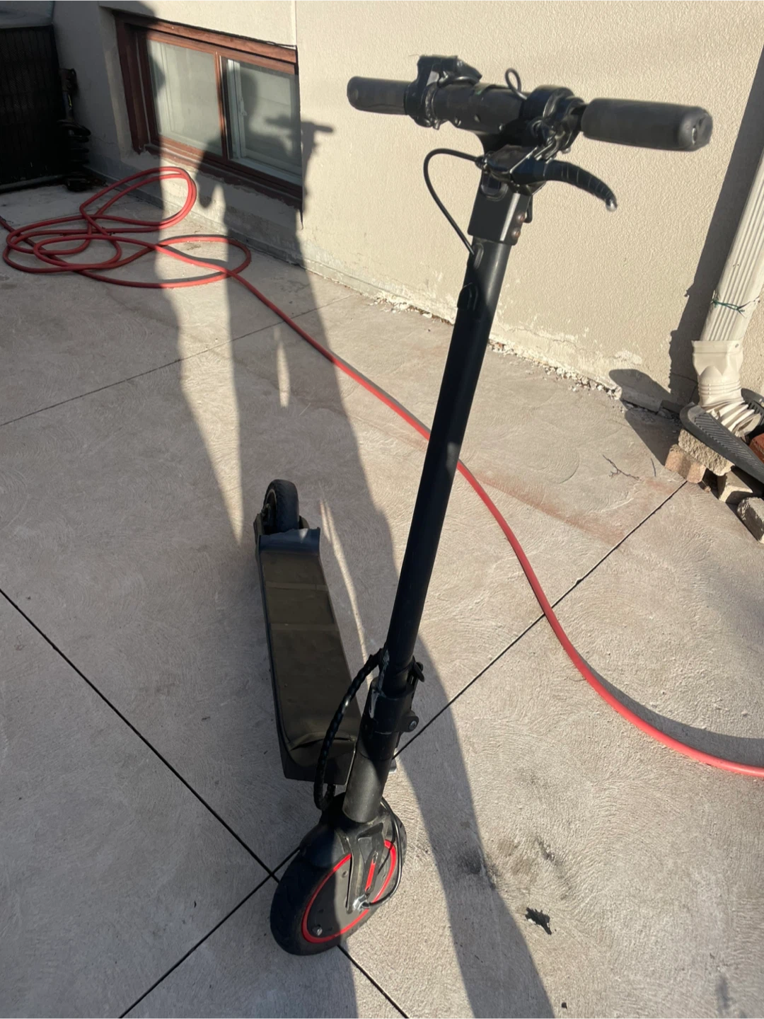 Black Electric Scooter