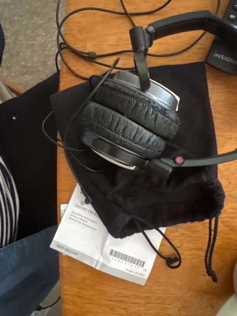Sony Stereo Headphones MDR-XB550AP - photo 2