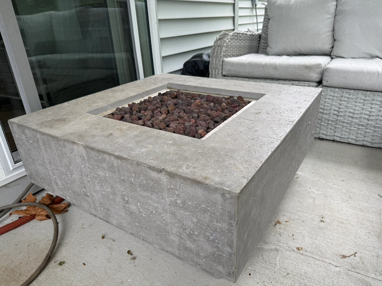 Concrete Fire Pit Table - photo 2