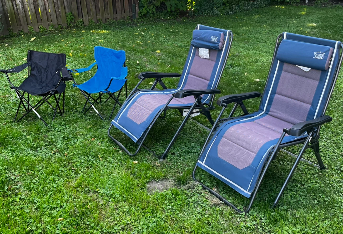 Timber Ridge Zero Gravity Chairs