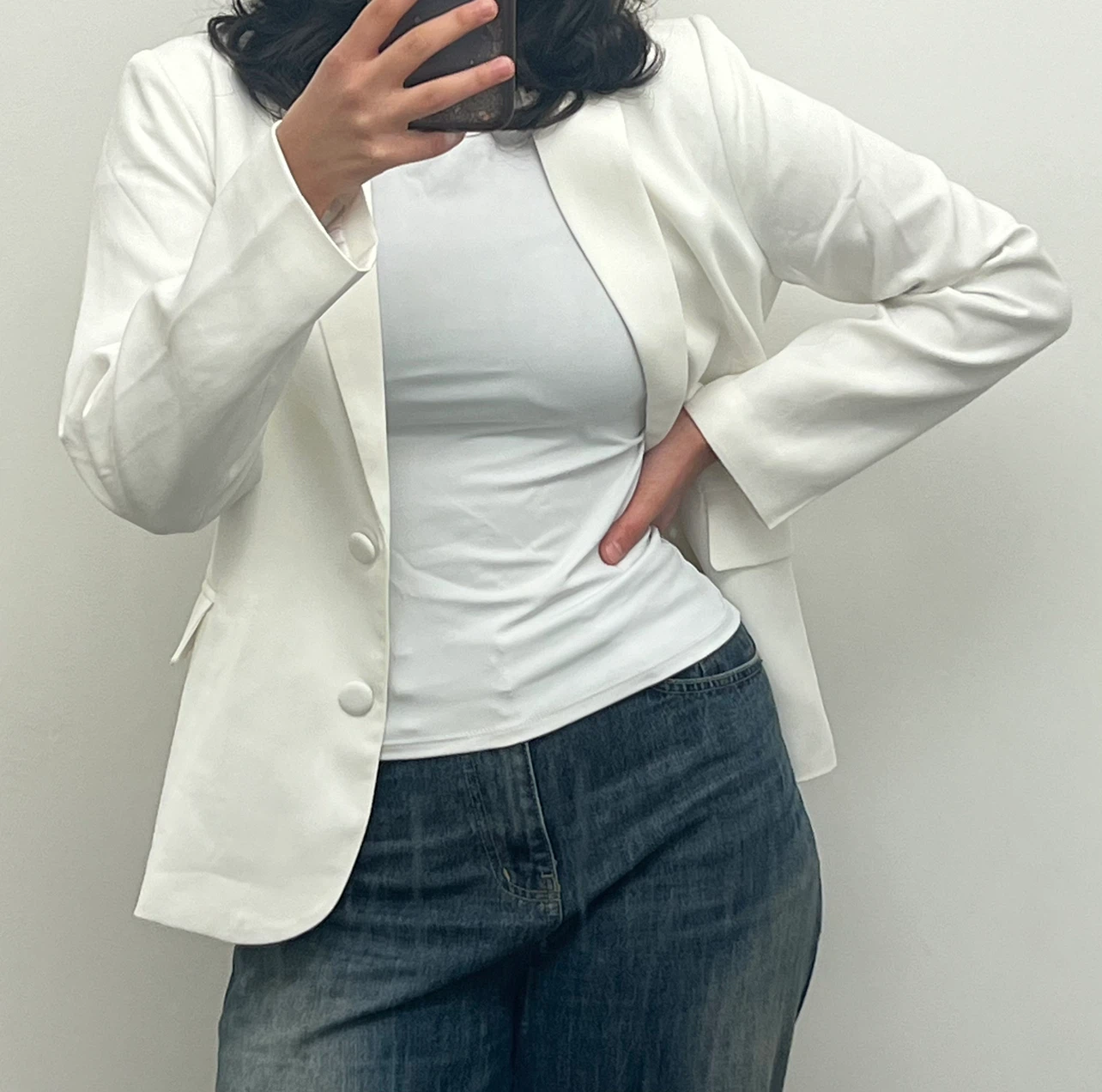 White Blazer