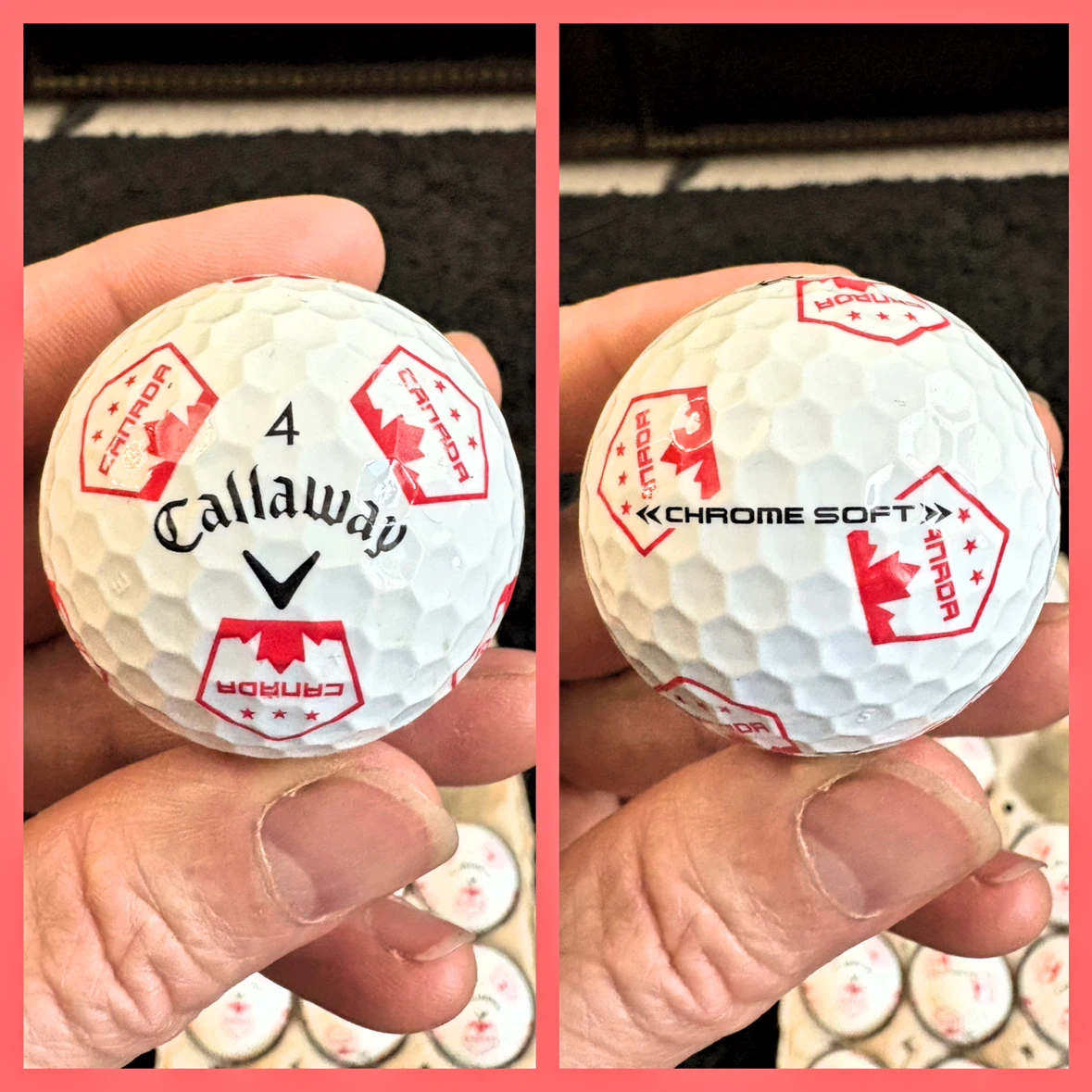 18 Callaway Canada Truvis Chrome Soft Golf Balls - photo 3