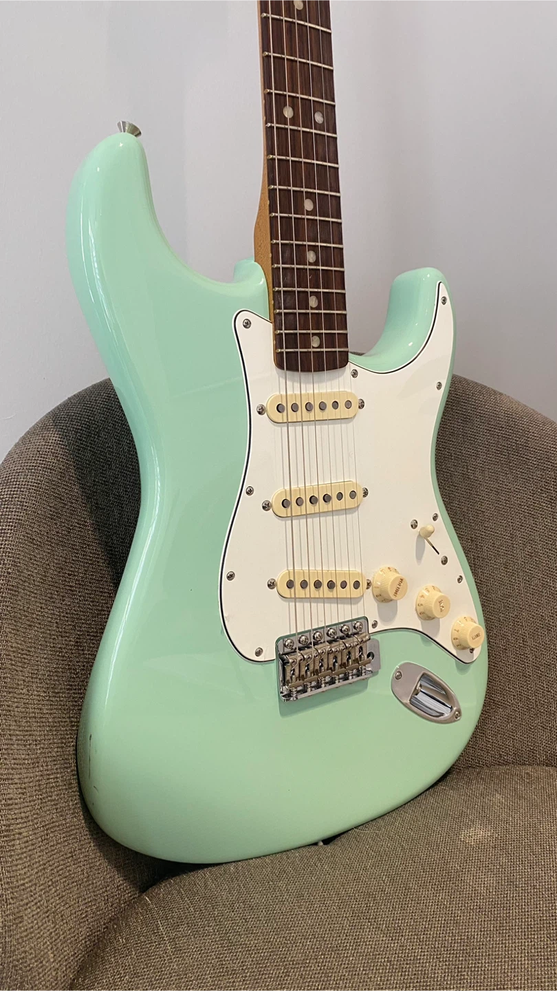 Fender Vintera II 70’s Stratocaster Electric Guitar Surf Green - photo 3