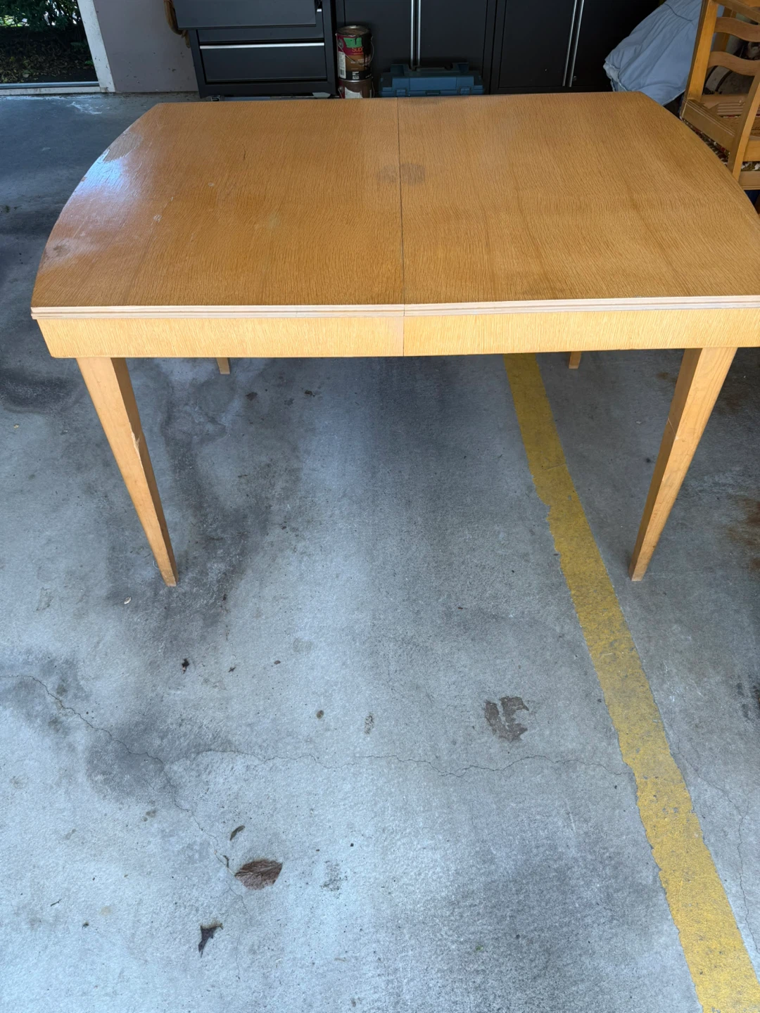 Light Oak Dining Table with Upholstered Chairs - photo 3