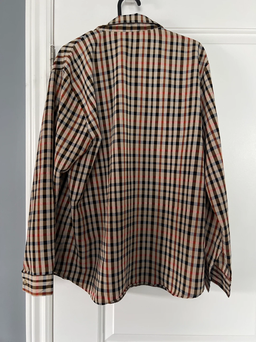 Long Sleeve Plaid Button-Up Shirt - photo 3