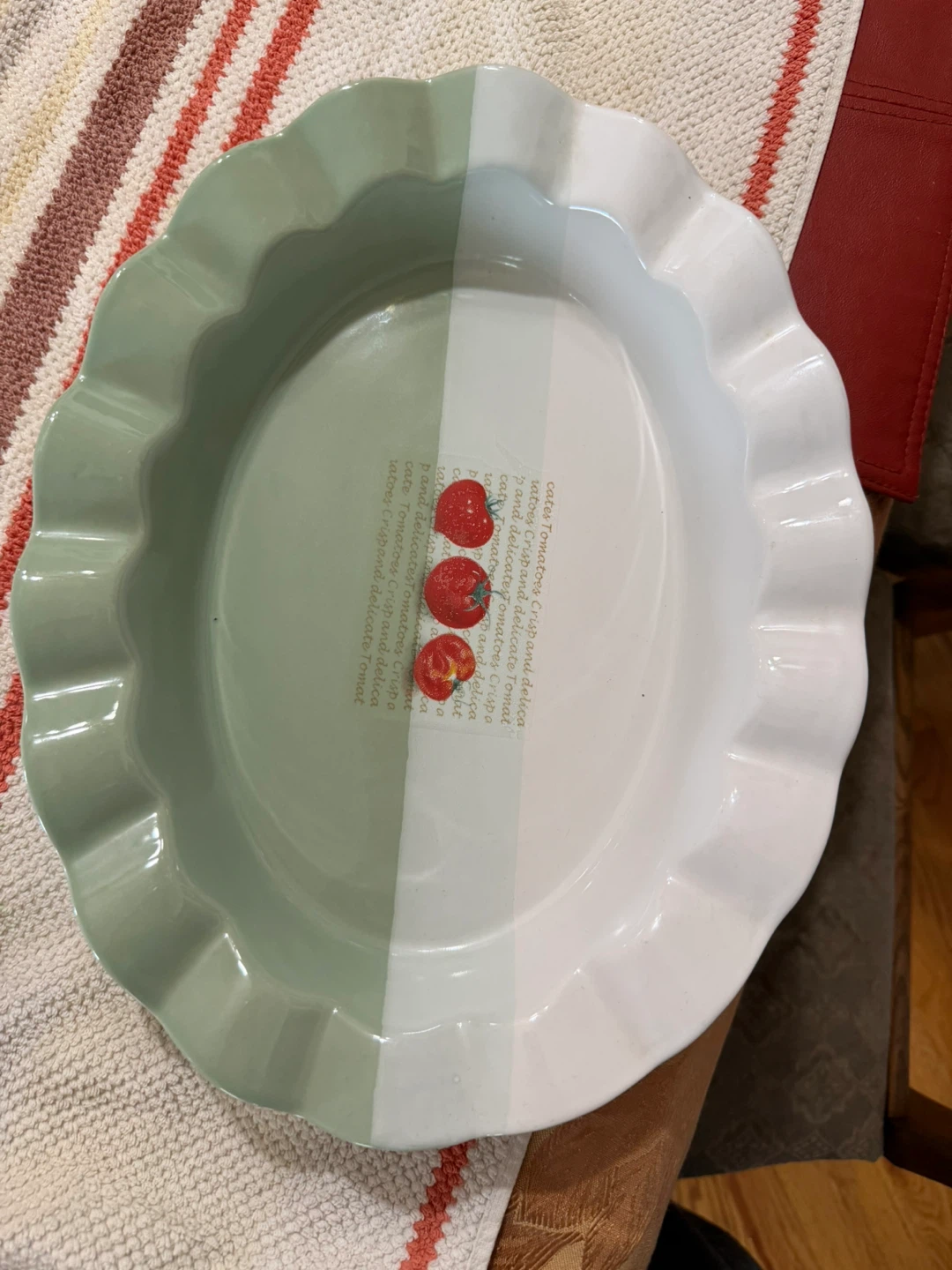 Ceramic Pie Plate - photo 2