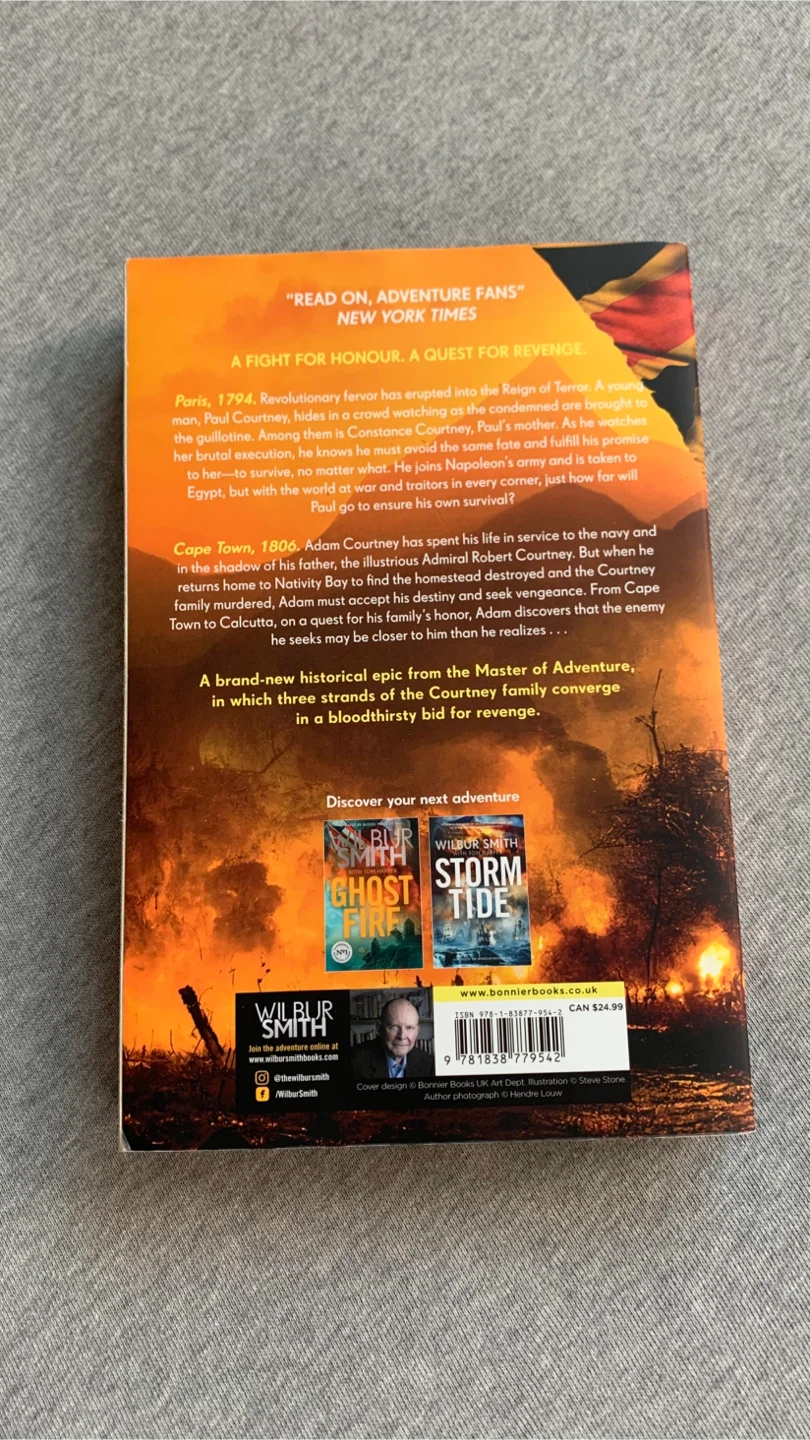 NEMESIS a novel by Wilbur Smith with Tom Harper - photo 2