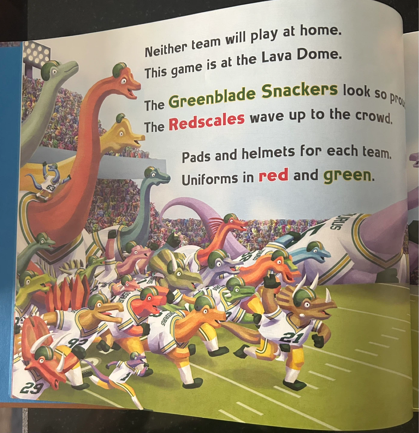 Three Books: Dino-Football and Dino-Hockey Books - photo 2