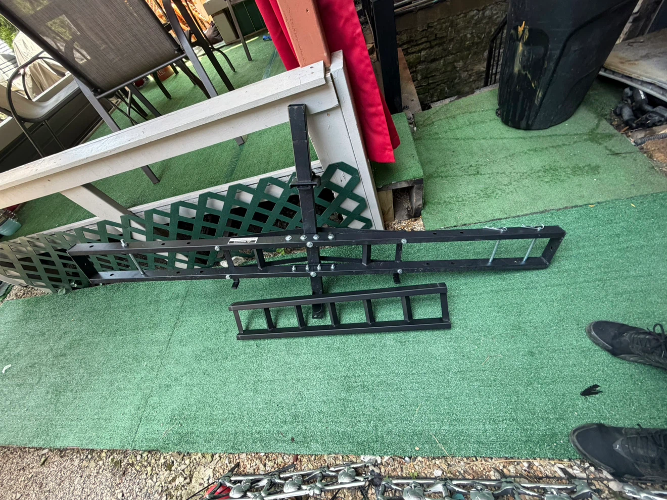Discount ramps E bike/dirtbike trailer hitch carrier