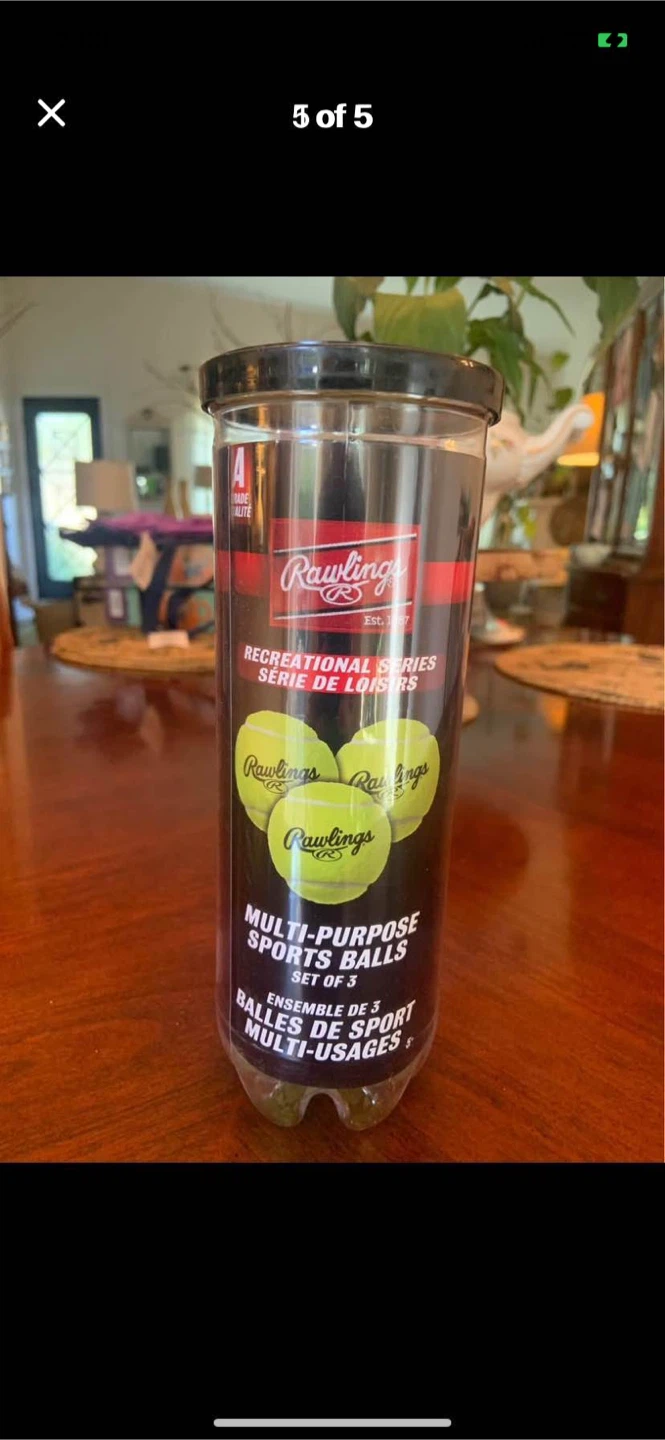 Rawlings Multi-Purpose Sports Balls - Set of 3