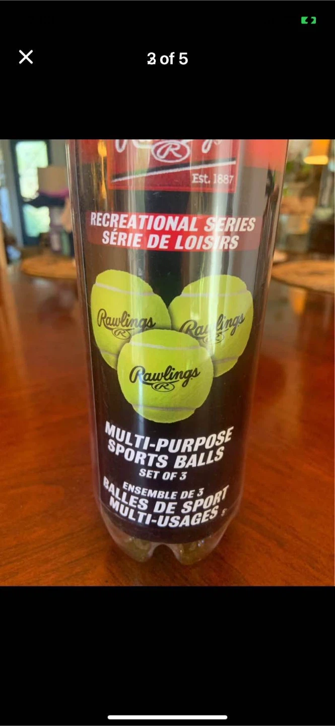 Rawlings Multi-Purpose Sports Balls - Set of 3 - photo 3