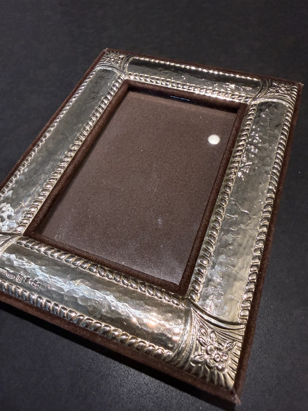 Silver plated Ornate Photo Frame