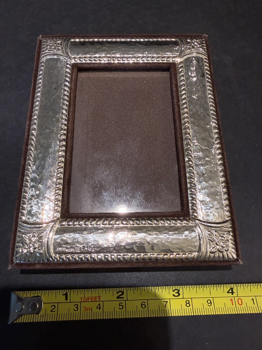 Silver plated Ornate Photo Frame - photo 4