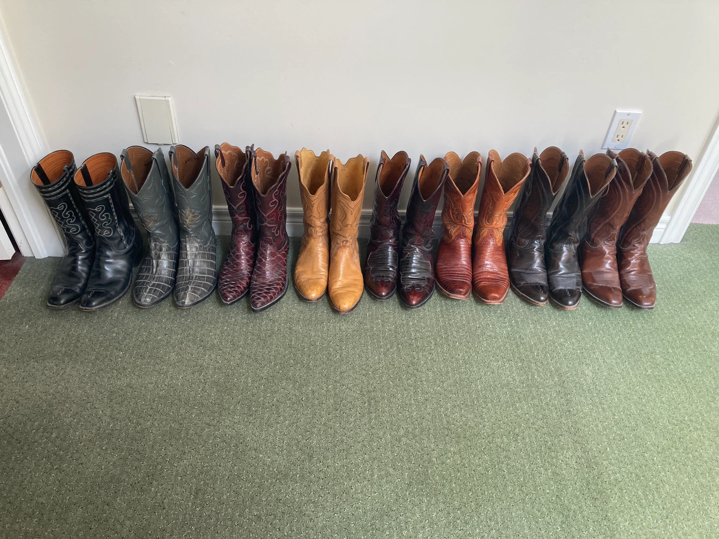 Assorted Men’s Cowboy Boots