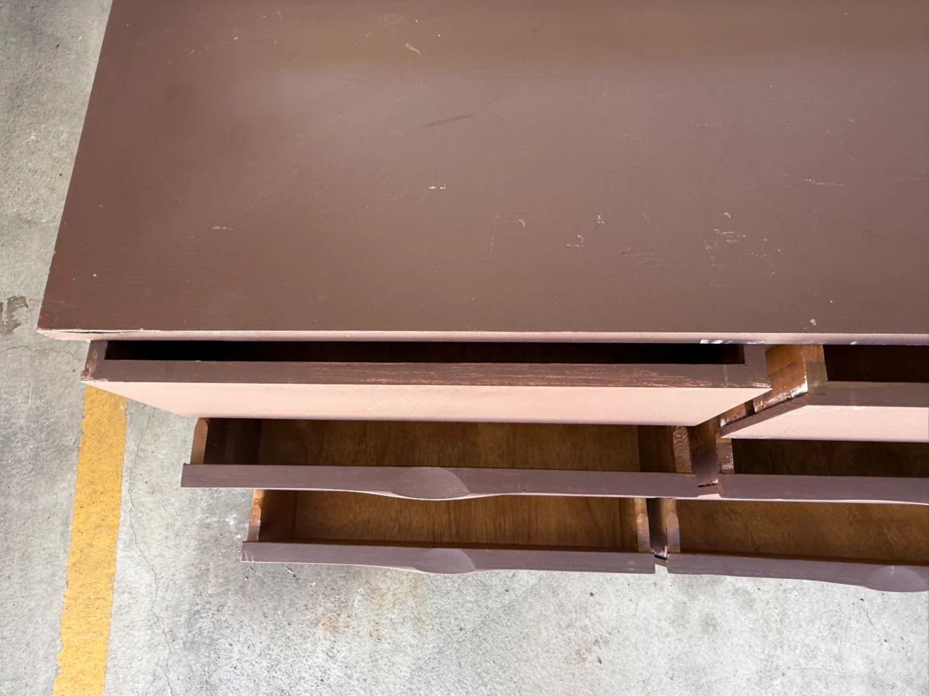 Refinishes Delight! Antique Dresser with Mirror - photo 5