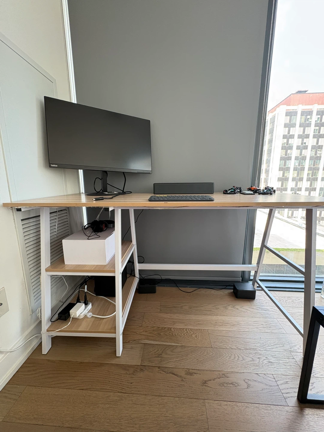 Desk with Shelves - photo 5