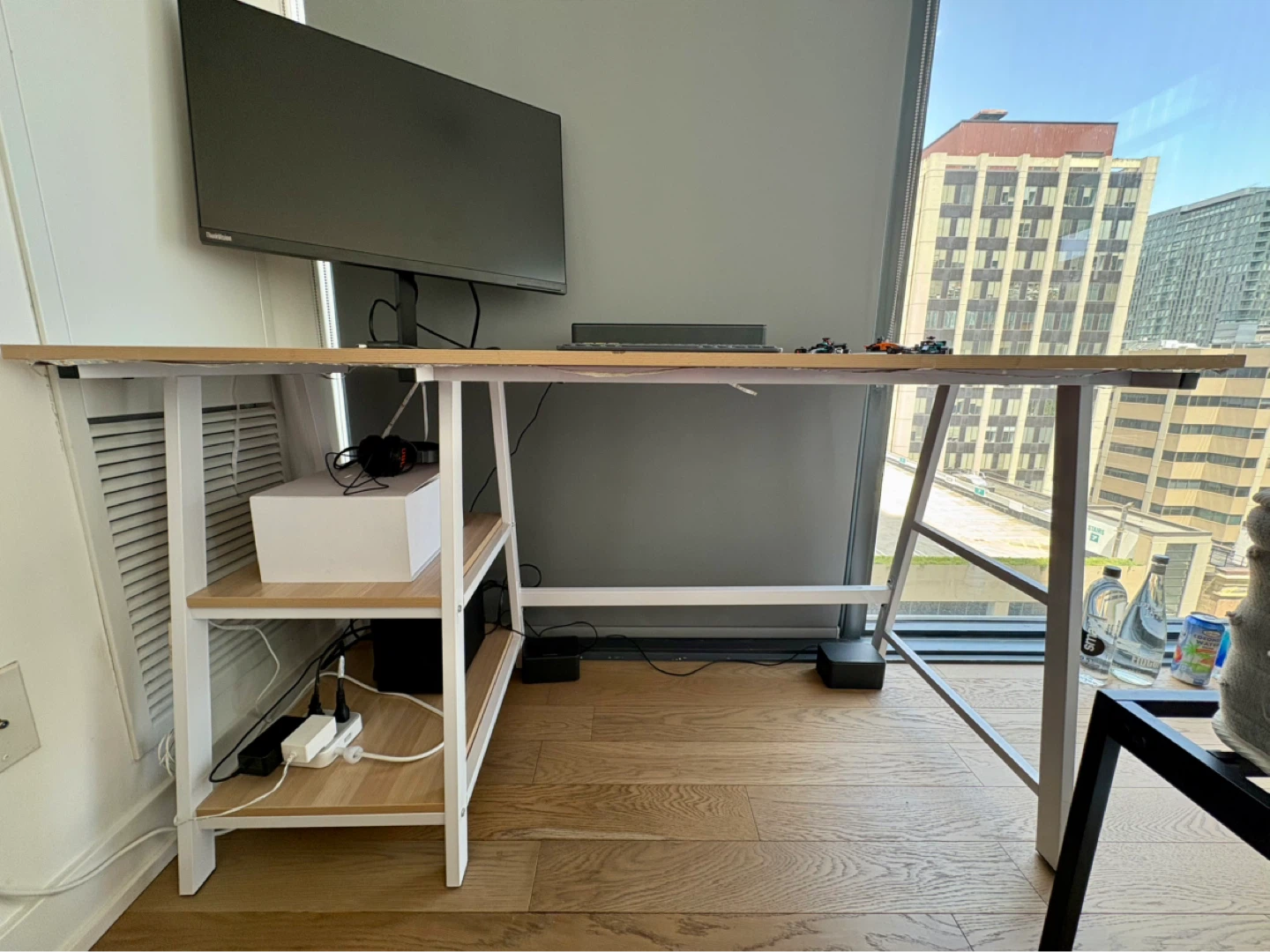 Desk with Shelves - photo 4