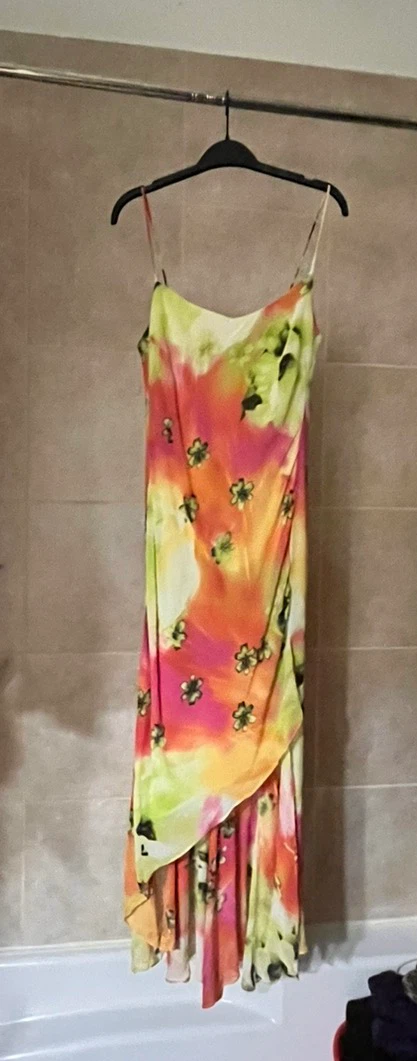 Cartise Floral Print Slip Dress