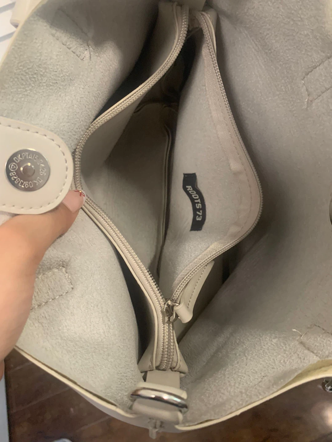 Roots 73 Light Grey Tote Bag - photo 4