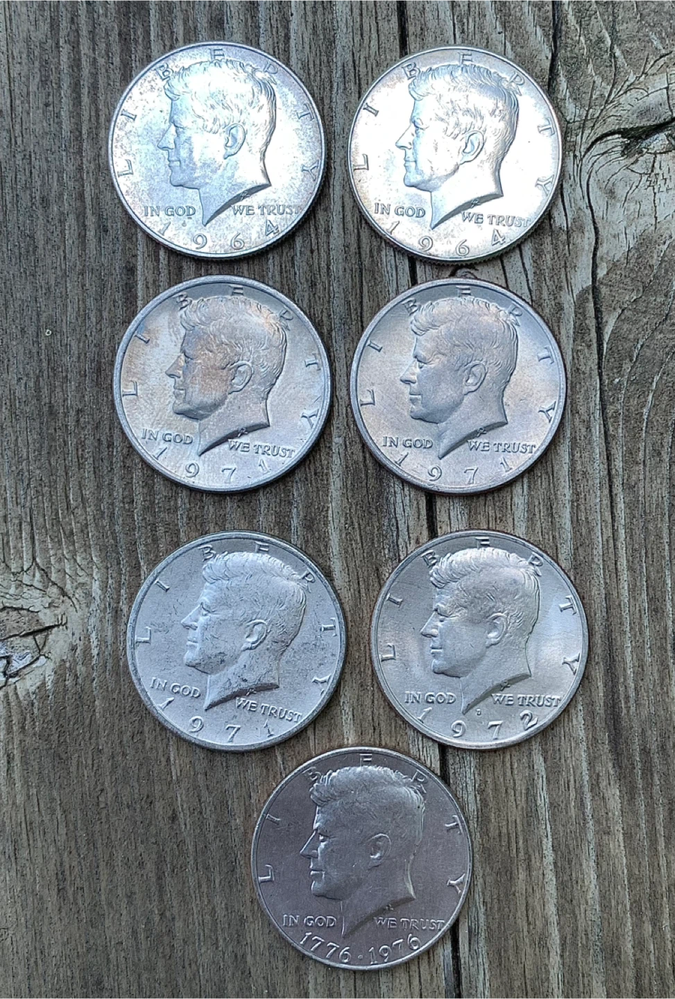 Mixed Lot of US Half Dollars and Dollars - photo 3