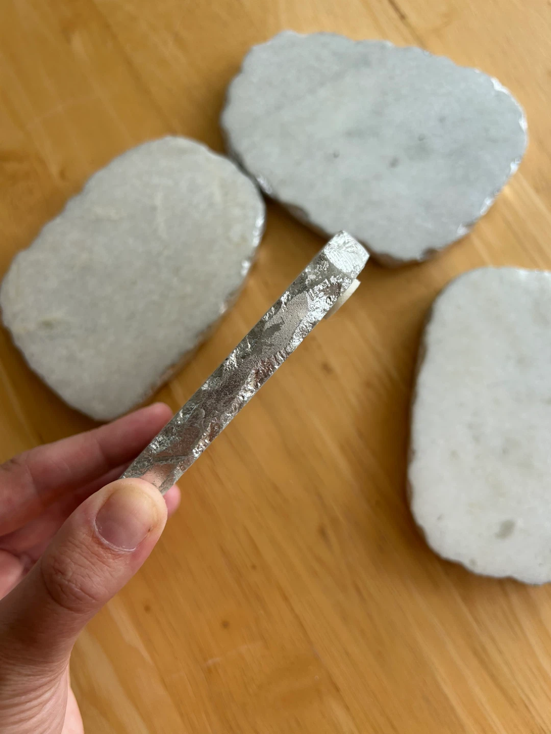 Set of 4 Marble Coasters - photo 3