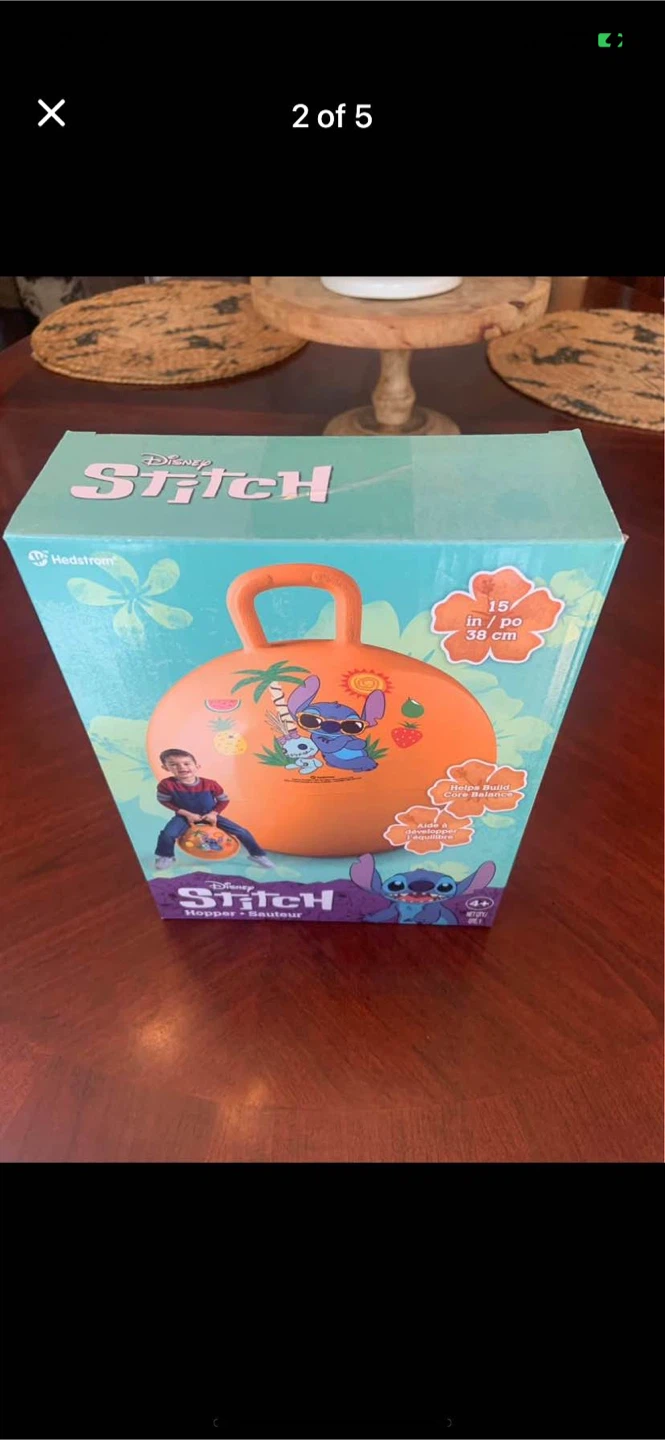 Disney Stitch Hopper Ball - 15" / 38 cm - photo 2