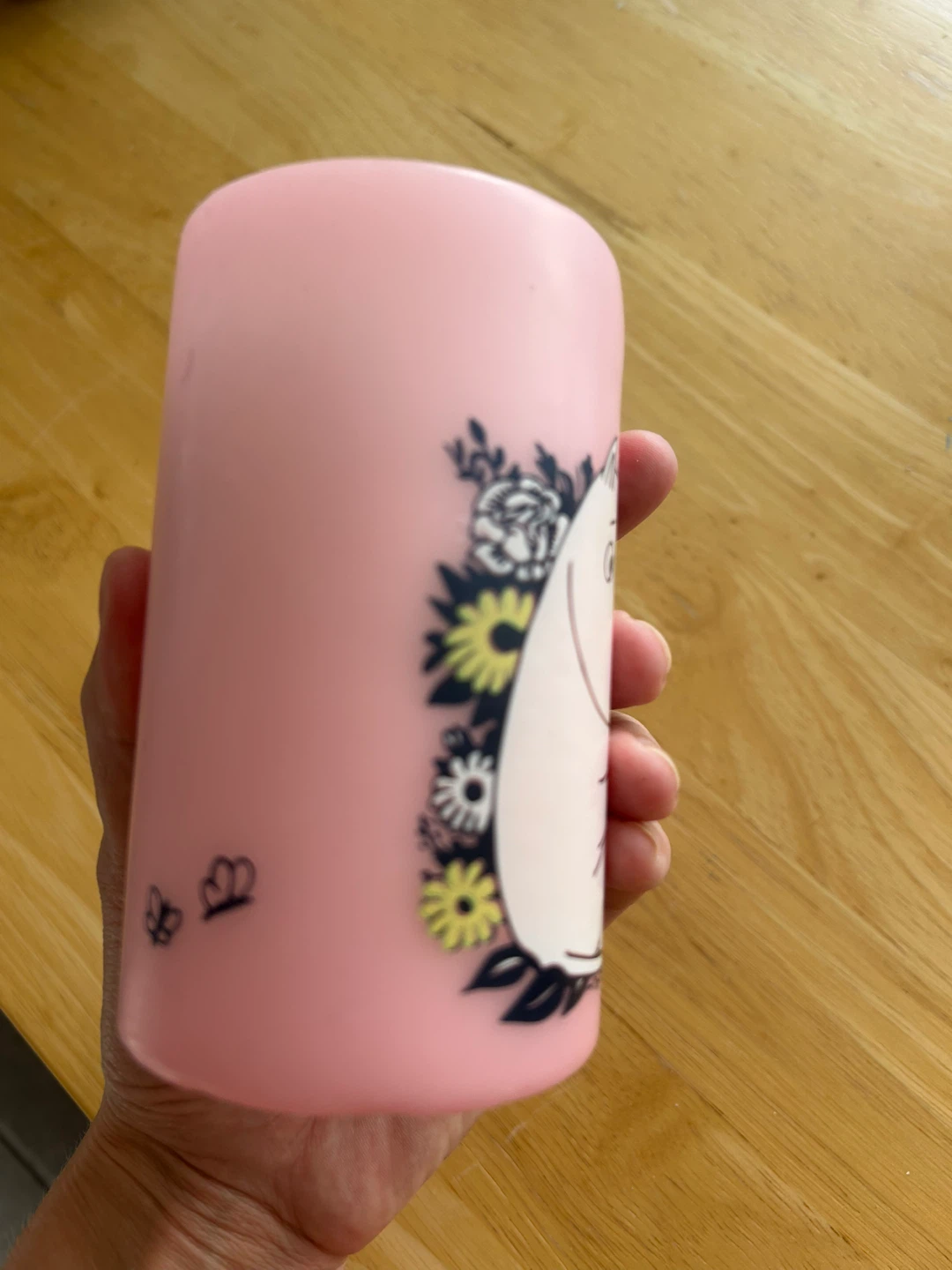 Moomin Pink Pillar Candle - photo 3