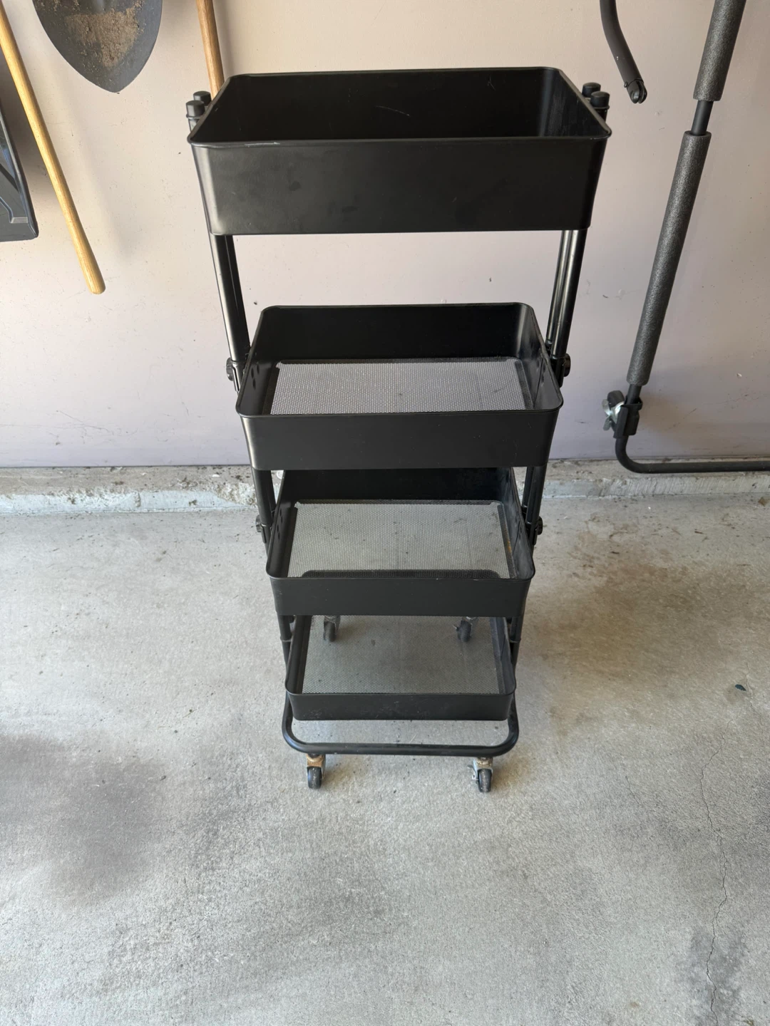 4-Tier Rolling Storage Cart