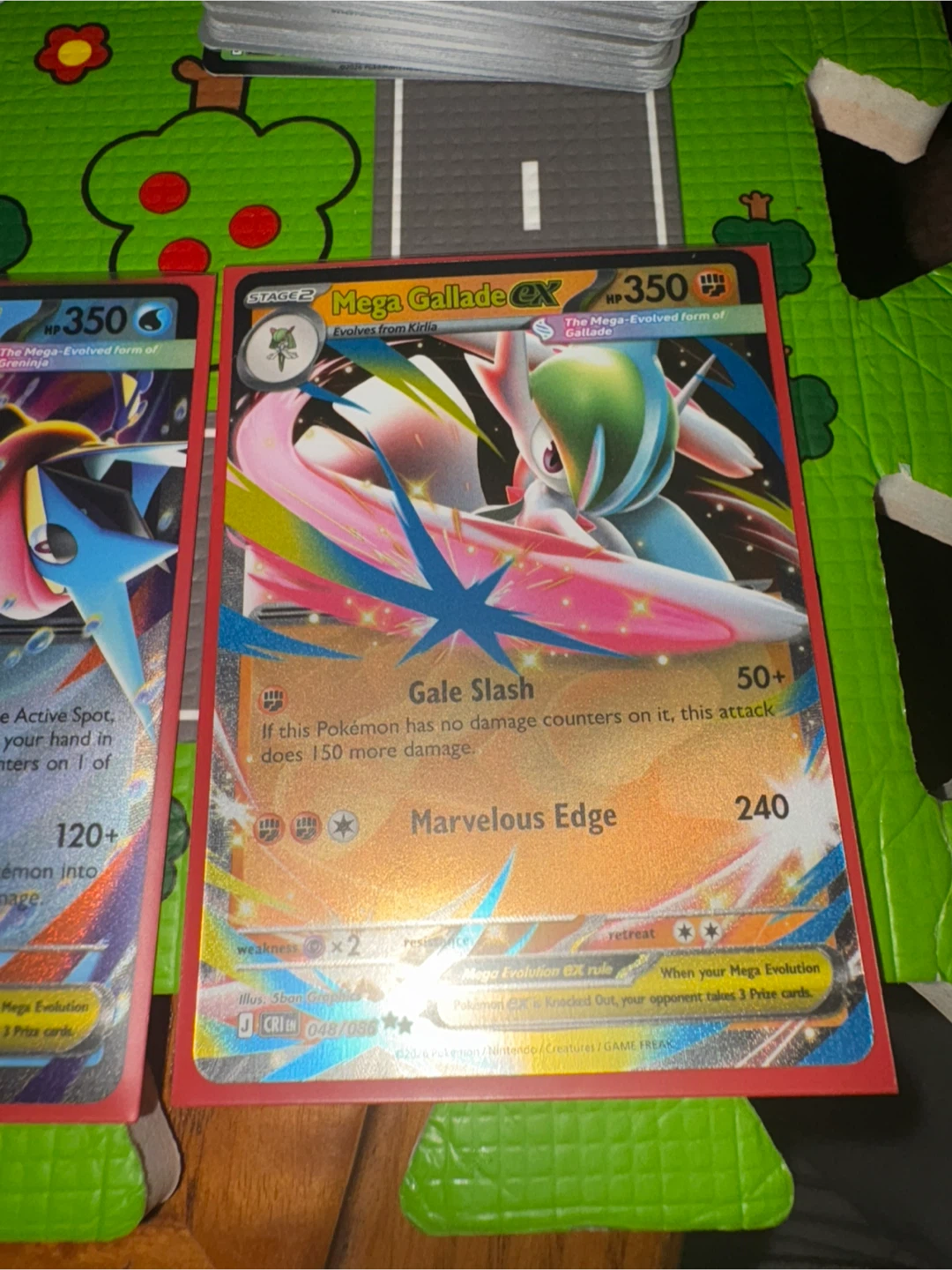 Mega Gallade EX, Mega Pyroar EX, Mega Greninja EX Pokemon Cards