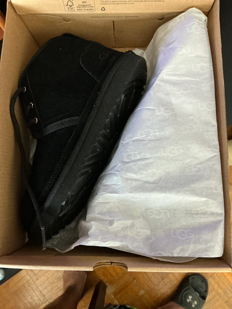 UGG K Neumel II Boots Black Size 5 - photo 2