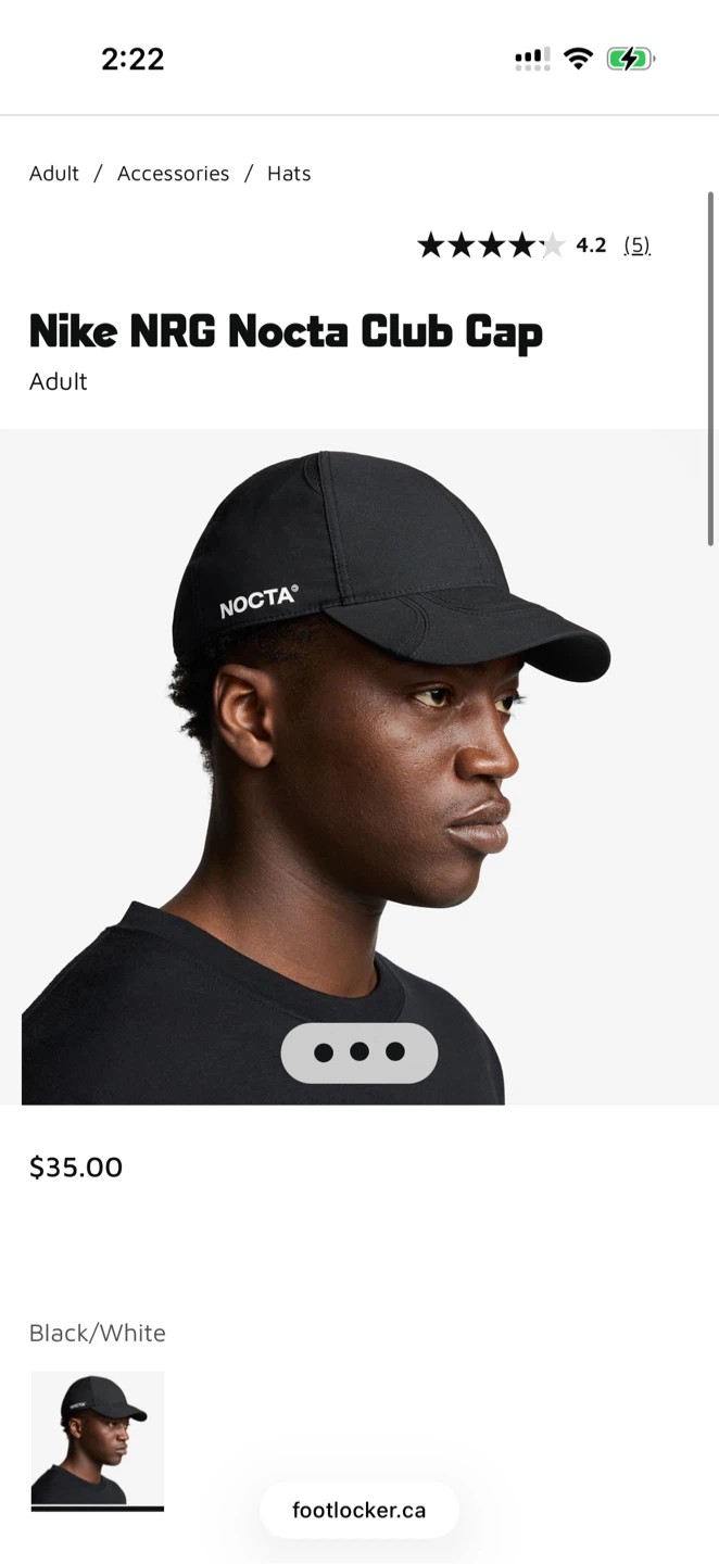 Nike NRG Nocta Club Cap