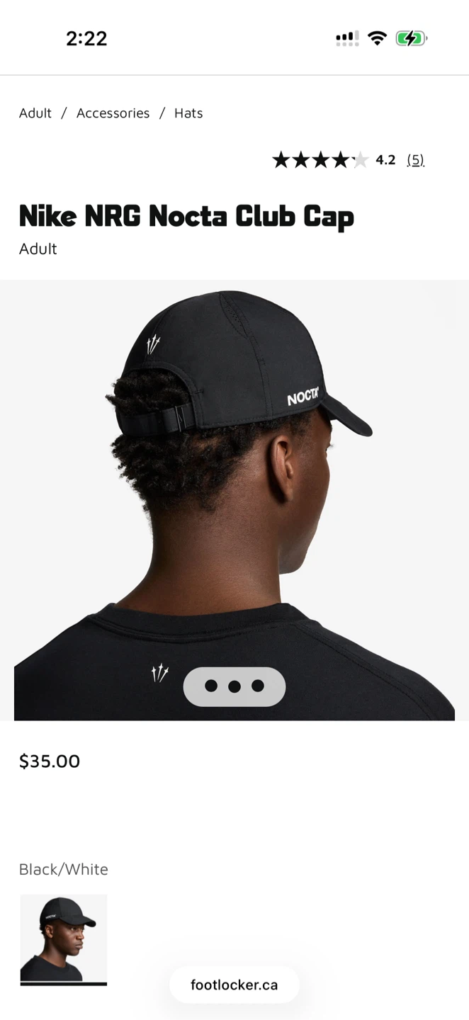 Nike NRG Nocta Club Cap - photo 2