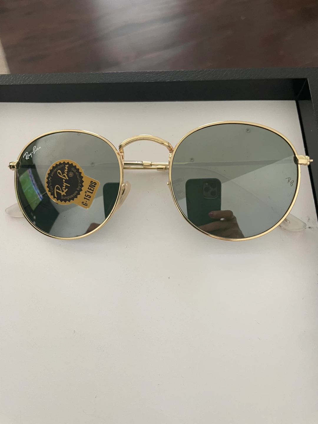 $115 each. Ray-Ban Round Metal Sunglasses - photo 4