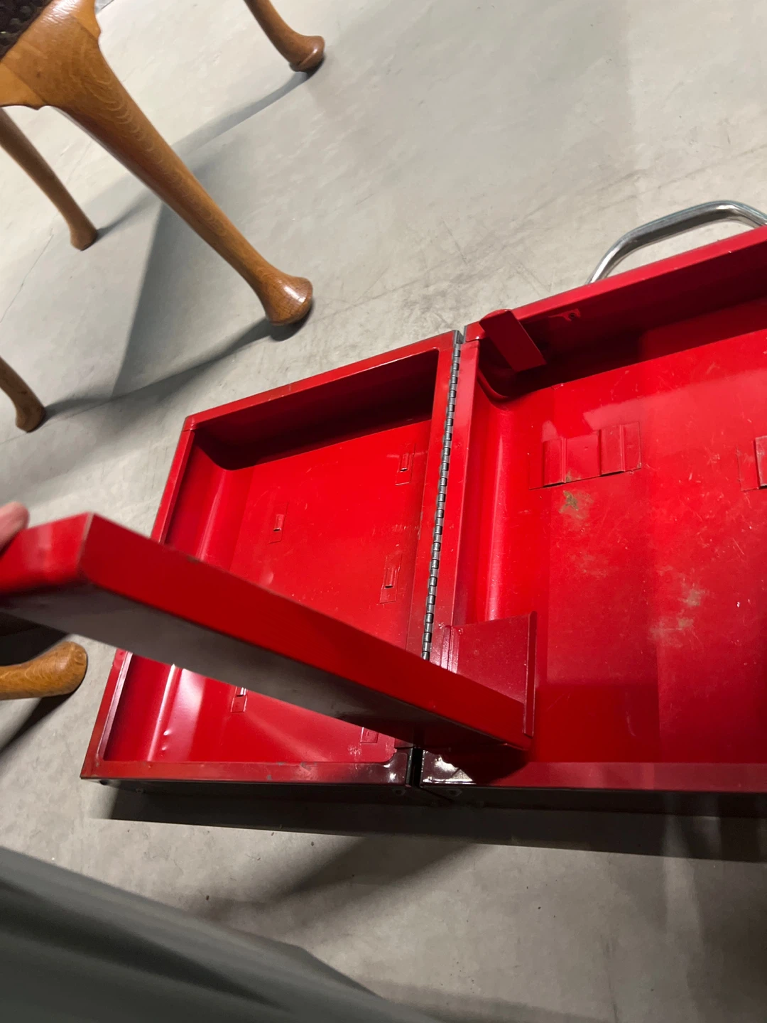 1950’s Vintage Craftsman Metal Stand-Up Case - photo 3