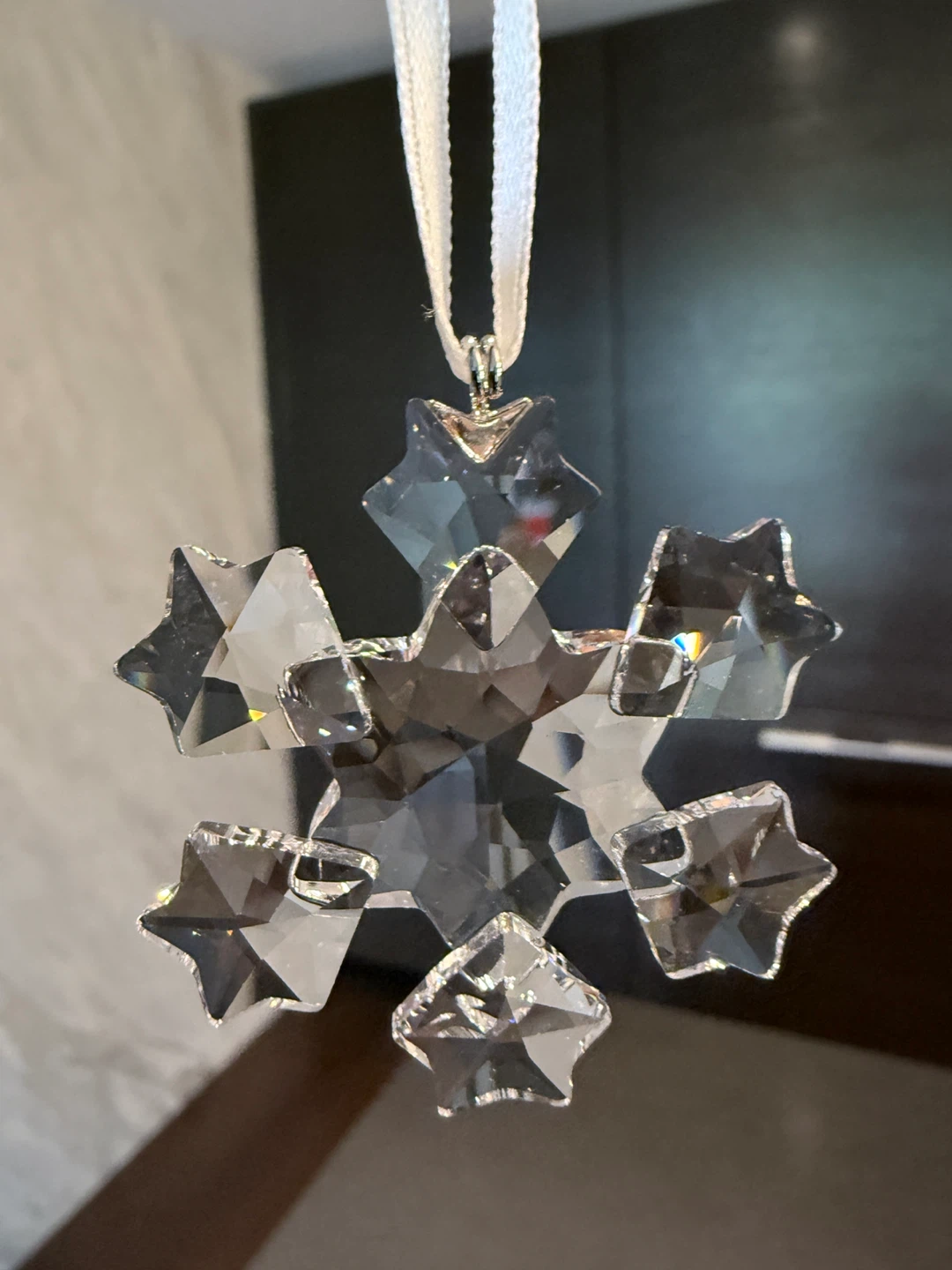 Swarovski Crystal Snowflake Ornament