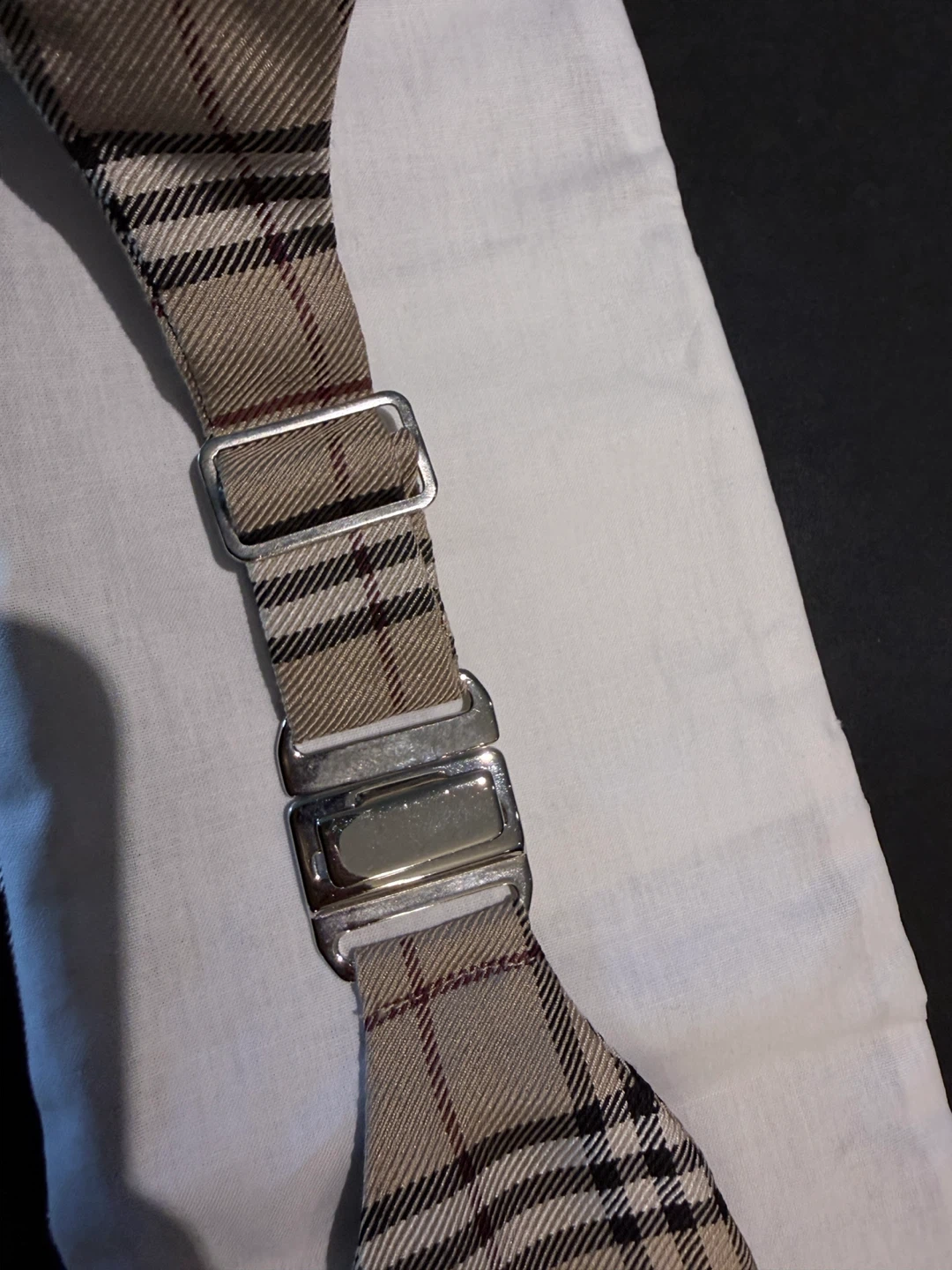 Burberry London Tartan Bow Tie and Cummerbund Set - photo 4