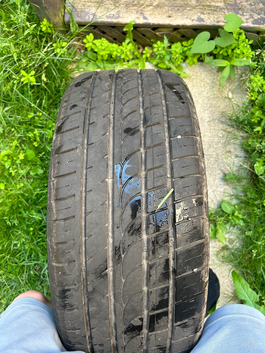 Altenzo sports Tire 245/45ZR18 (on rims) - photo 3