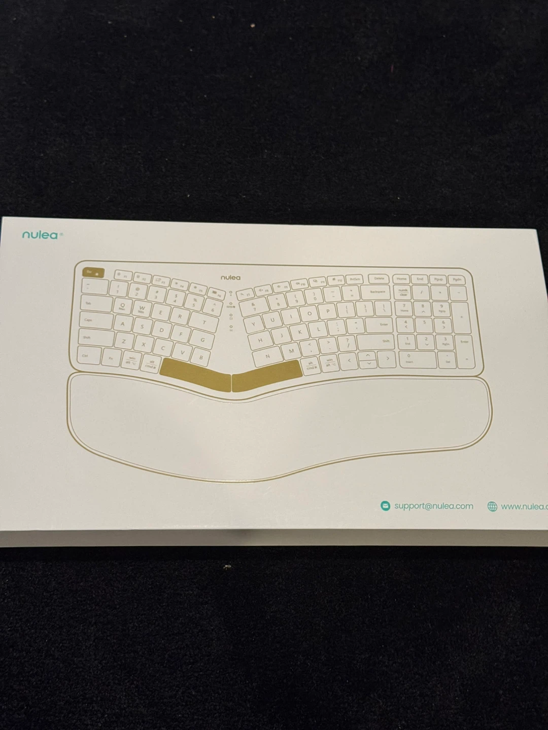 Nulea RT05B Wireless Ergonomic Keyboard