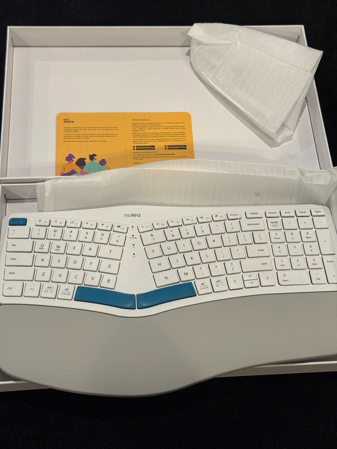 Nulea RT05B Wireless Ergonomic Keyboard - photo 2