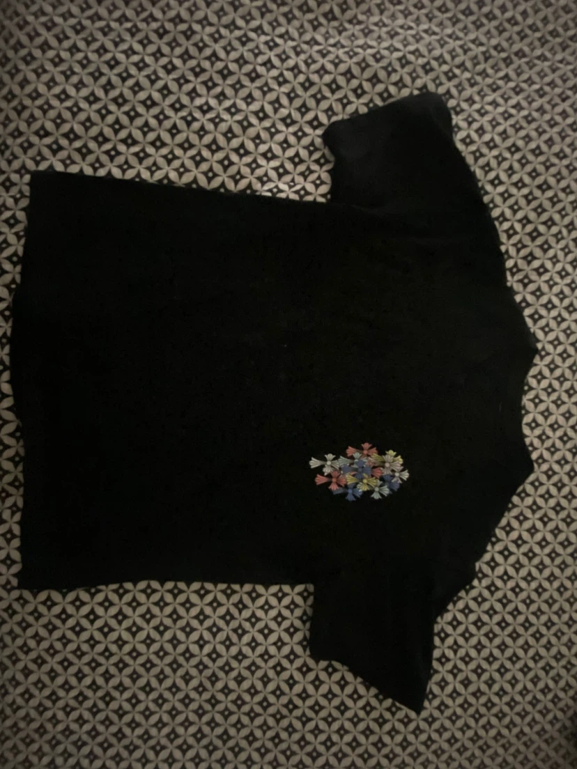 Black Chrome Hearts T-Shirt
